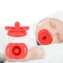 Детская Пищевая силиконовая соска-пустышка для новорожденных и младенцев, выдвижная, упитывающая от пыли Соска с портативной коробкой