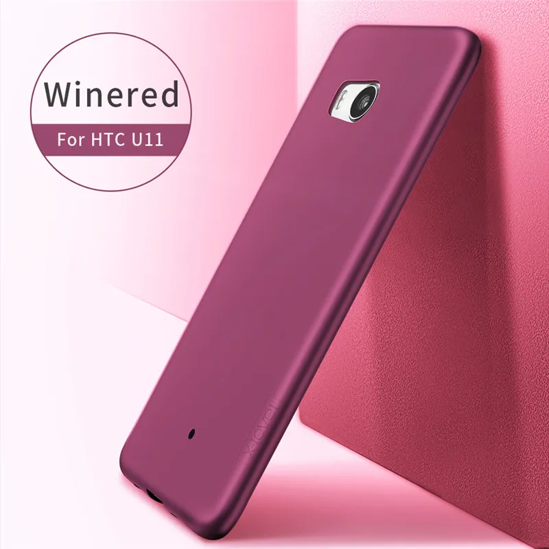 

X-Level Guardian Soft Matte TPU Case for HTC U11 Plus U Ultra Coque Scrub Back Cover Dual Sim Silicone Cases for Desire 10 Pro