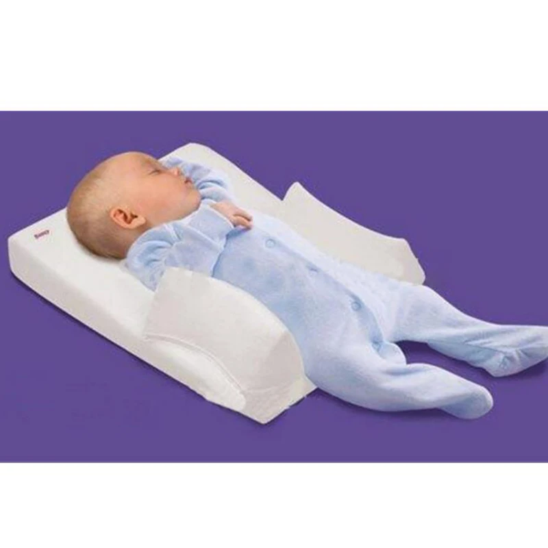 infant anti roll pillow