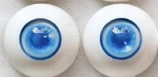 Bjd 6 цветов comic eyeball 12мм14мм 16 мм 18 мм 20 мм 22 мм акриловые глаза BJD кукла ручной работы без зрачков BJD глаза 1/4 1/6 SD кукла - Цвет: blue