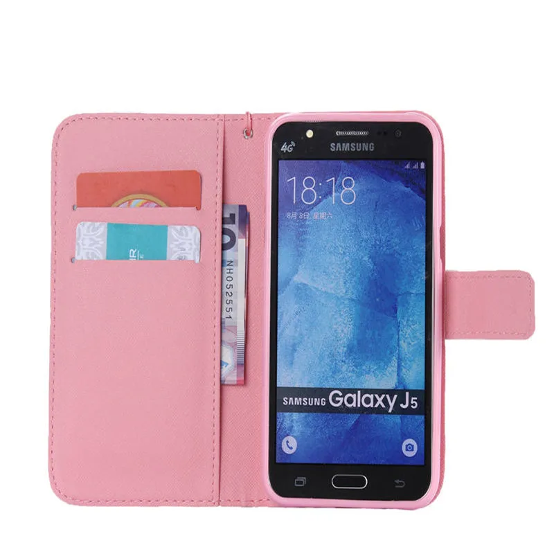 Флип чехол для Samsung Galaxy J5 кожаный телефона 2015 J500 J500F J5008 J500F/DS J500H|Бамперы| |