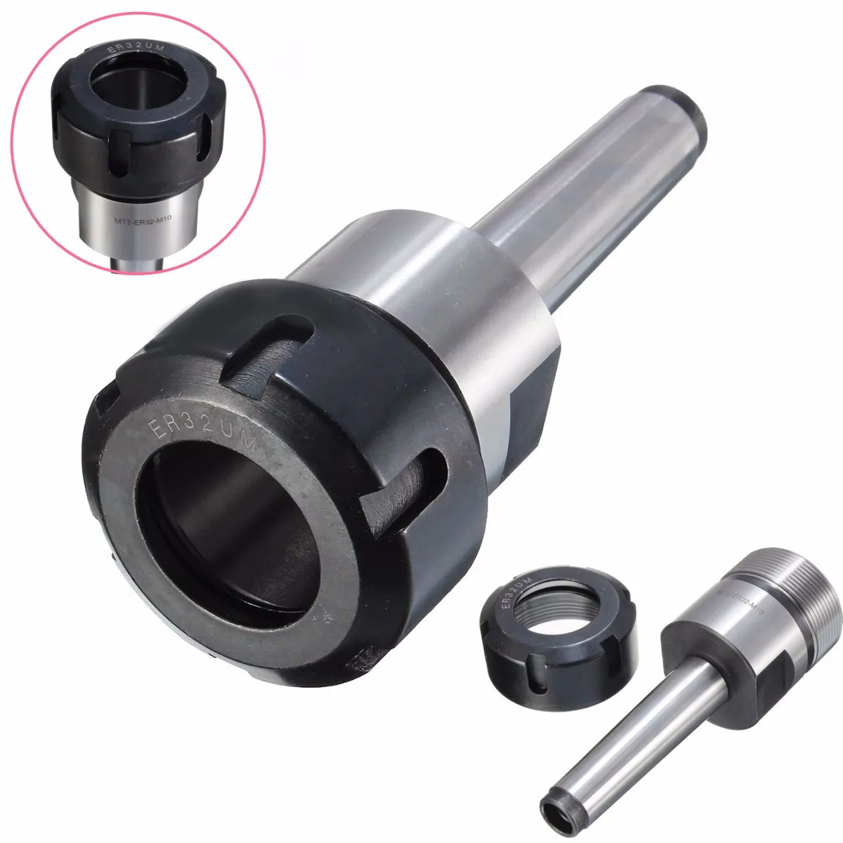 1pcs MT2 ER32 Collet Chuck Morse Taper Tool Holder Machine Tool for CNC