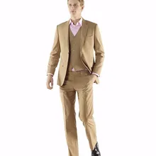 Стиль костюм жениха смокинги для жениха хаки мужские костюмы для шафера блейзер(куртка+ брюки+ галстук+ жилет) B978