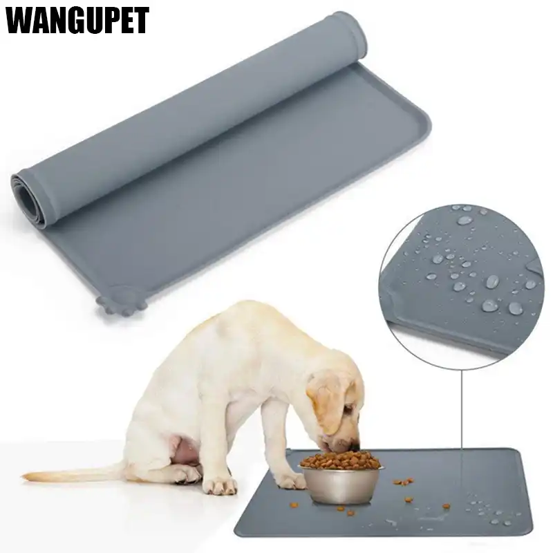 dog bowl mat
