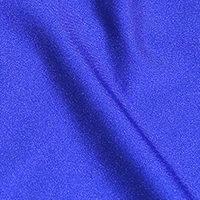 Новое поступление женское трико цельное платье с длинным рукавом трико для балета и танцев облегающий гимнастический костюм с глубоким вырезом платья для занятия гимнастикой - Цвет: Синий