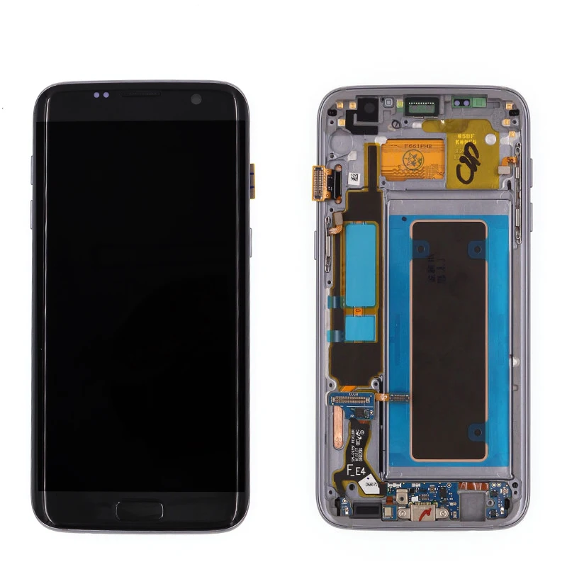 5 дюймовых запасных частей Super AMOLED Дисплей для SAMSUNG Galaxy S7 Edge Pantalla G935 G935F ЖК-дисплей