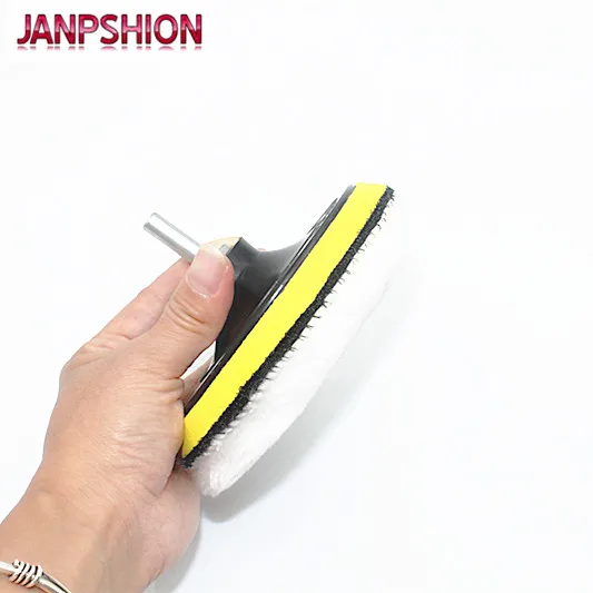 JANPSHION 5 шт. M10/125 мм 5 ''губка для полировки воска полировочные колодки комплект соединение Авто+ дрель