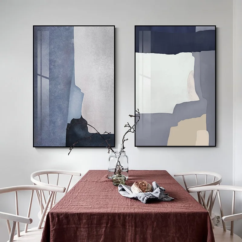 

Abstract Color Retro Irregular Pattern Poster Print Canvas Painting Picture Bedroom Home Wall Art Decoration Can Be Customized