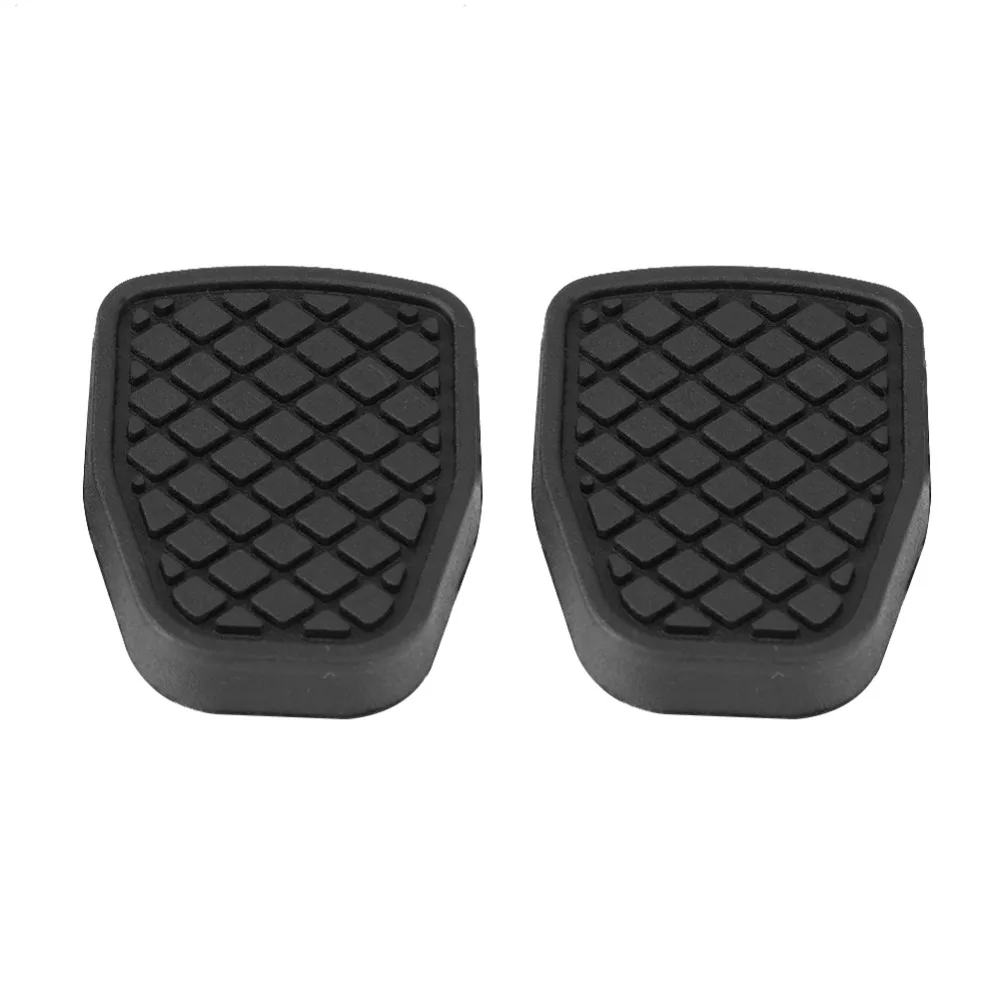 

One Pair Brake Clutch Pedal Rubber PadSurface finish adopted automotive grade thermoplastic rubber high toughness wear resistant