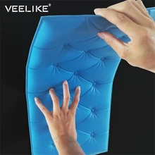 Faux Leather 3D Wall Panels DIY Foam Waterproof Self adhesive Wallpaper Stick and Peel 3D Wall Stickers for Kids Room Wall Decor