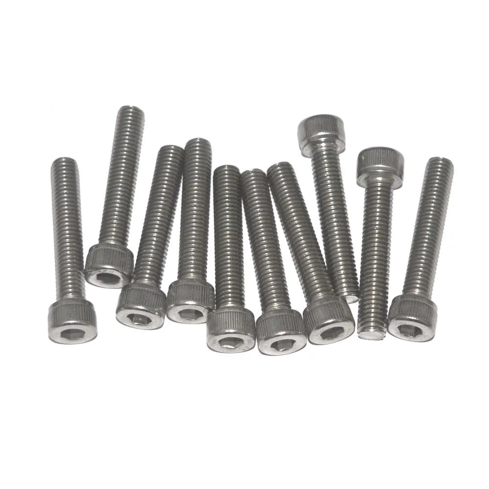 M5 x 45 Stainless Allen Bolt Socket Capscrews 5mm x 45mm Stainless Cap x10