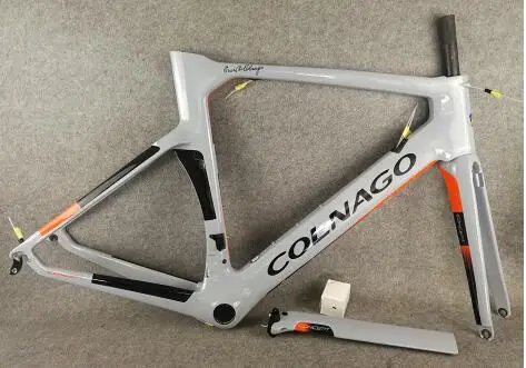 Colnago Concept T1100 карбоновая рама для велосипеда, полный комплект велосипедных рам, подходит для Di2 и механических дорожных групп - Цвет: 2019 COLOR