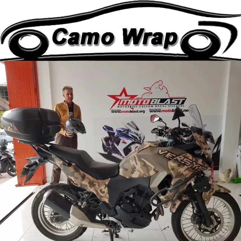 Best Offers Militaire Desert Camo Vinyl Wrap Army Camo Automobile Vinyl Sticker Wikkelen Camouflage Motor Auto Folie Decal Die