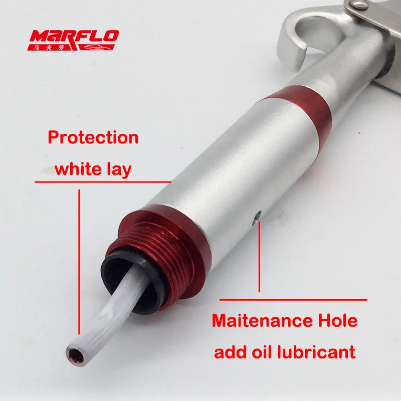High Pressure Gun Pressure Washer Gun Water Gun MARFLO Car Wash Tools Cleaning Gun Black Air Blow Gun Dry Preto Tornado Pneumatic High Quality BT-7007SA