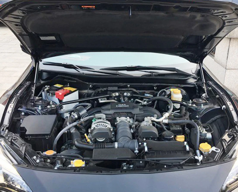 Автомобильный Стайлинг 2 шт. крышка капота гидравлический шток стойки стержень телескопическая штанга двигателя Поддержка для Toyota 86 GT86/Subaru BRZ 2013