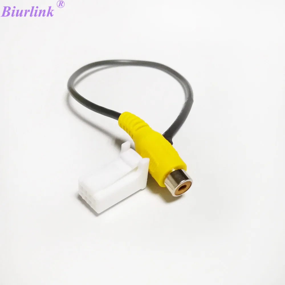 

Biurlink Car DVD Navigation CD Player Reversing RCA Cable Adapter for Subaru 8Pin Socket