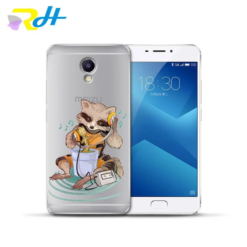Чехол для Meizu U10 U20 M5 Note M5C M3C Pro 6 M3S Max M5S M6 M3 чехол с рисунком стражи