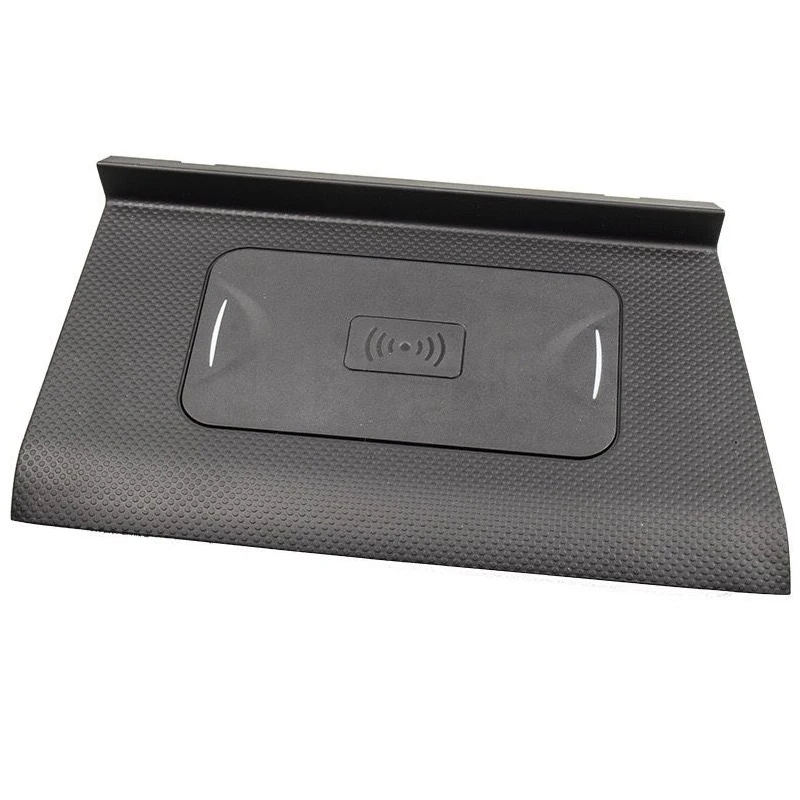 

10W car QI wireless charger phone adapter fast charger panel accessories for VW Tiguan MK3 Allspace 2017 2018 for iPhone