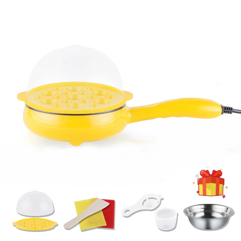Многофункциональное мини домашнее яйцо омлет, блинчики, электрическая жареная сковорода для стейка, антипригарное вареное яйцо, бойлер