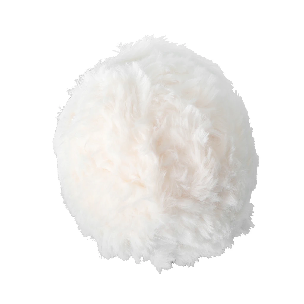 3 Pieces 32 Meters Soft Hand Knitting Artificial Fur Yarn Warm Baby Yarn 14mm Wide for Shawls Scarves Caps