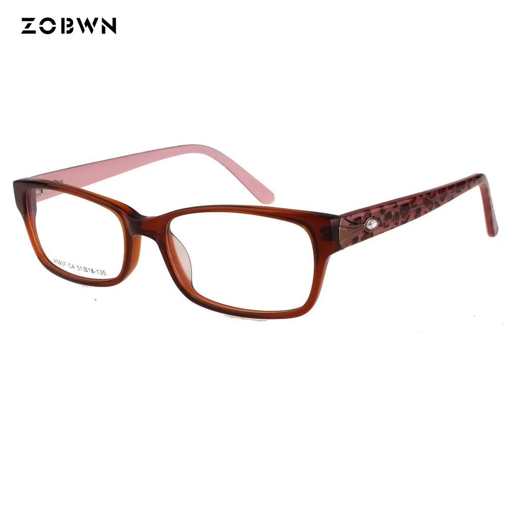ZOBWN очки компьютерные очки оправы могут поставить анти синие линзы мужские и женские квадратные очки Оправы унисекс оптический принт очки