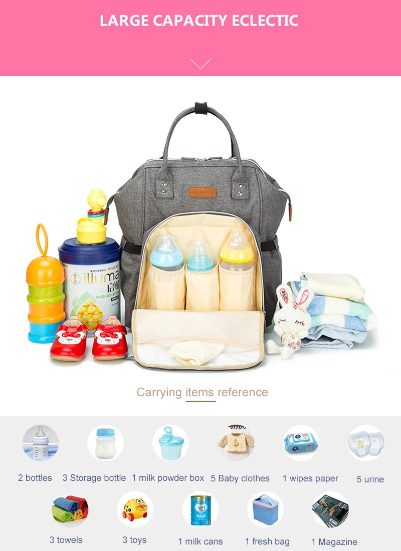 9 цветов, модные подгузники для мам, брендовая Большая вместительная детская сумка, рюкзак для путешествий, дизайнерская сумка для ухода за ребенком
