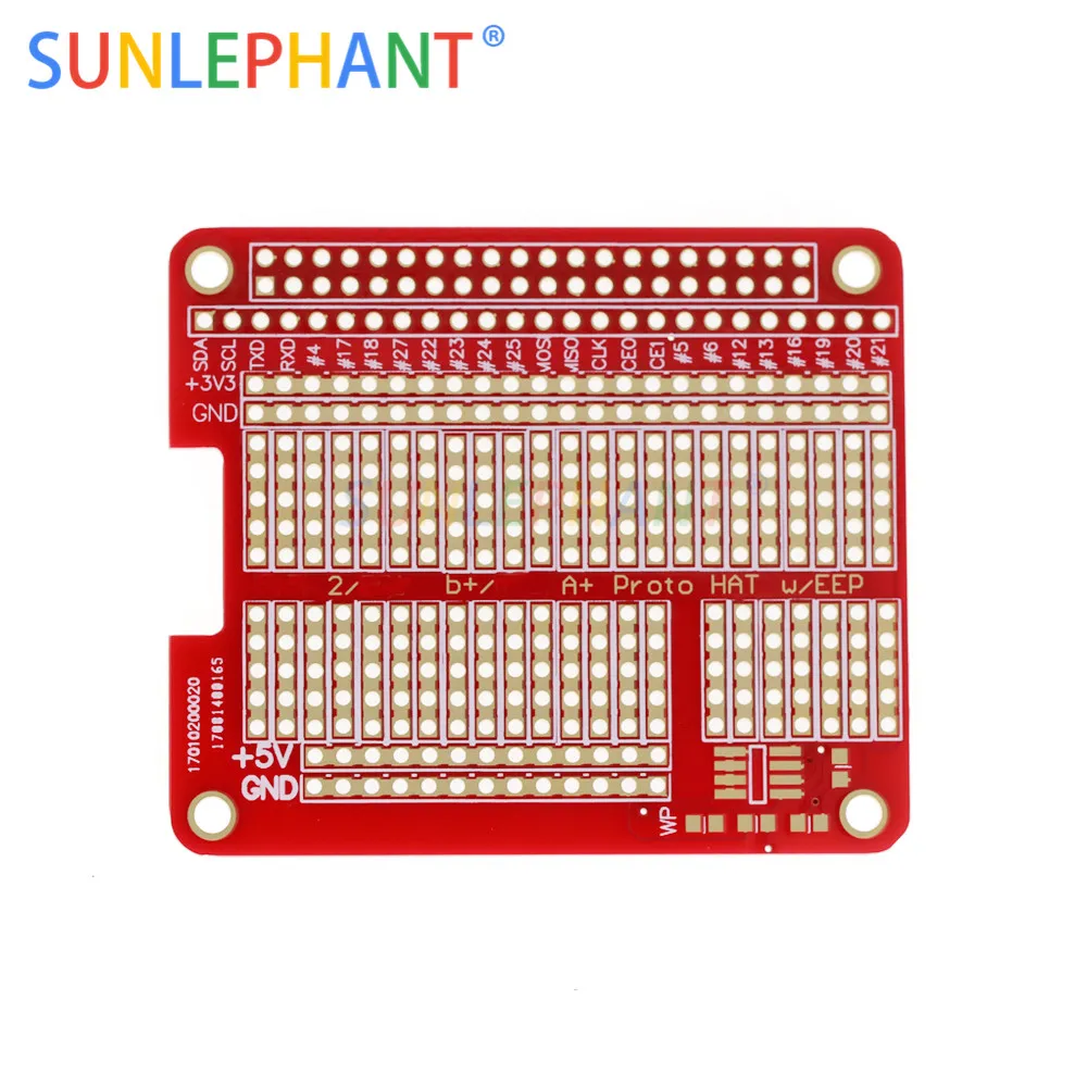 Proto sombrero escudo para Raspberry Pi