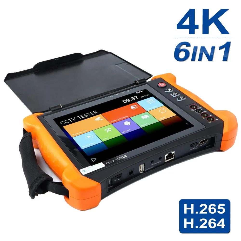 

Anpviz 1080P CCTV Security Camera Tester with 8 Inch LCD Monitor all in 1 TVI AHD CVI IP Tester