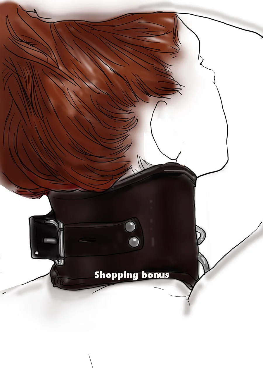 Leather Posture Collar Tall Neck Training Stretching Brace Half-ring in Front BDSM Bondage Strap Harness | Красота и здоровье