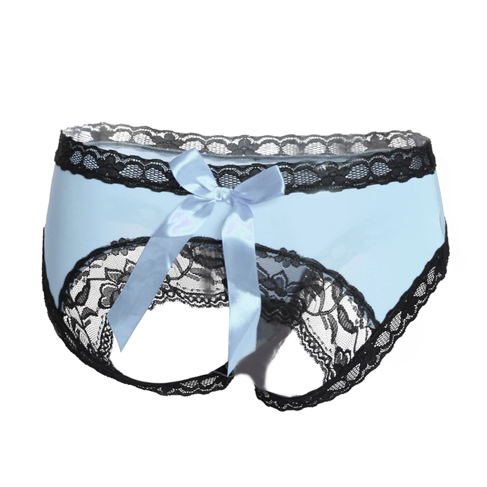 Sex Underwear Erotic Lingerie Exotic Apparel Lace Panties Fetish Sex Toys for Women Flirting Sex Products Adult Game For Couple - Color: Blue