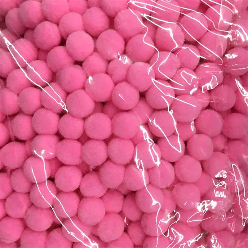 500 шт 10 мм цветной круглый шарик из шерстяного войлока s Pom Poms для Diy девушек вечерние принадлежности Свадебные украшения шарик из шерстяного войлока аксессуары