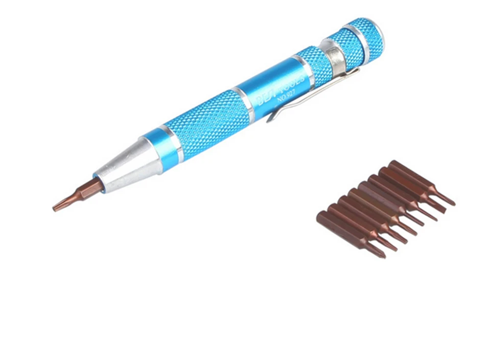 BEST-927 Screwdriver Bits Set PH00 PH000 T4 T5 T6 T8 Slotted 2.0 Pentalobe 0.8 1.2 For Mobile Phone Laptop PC Computer Repairs