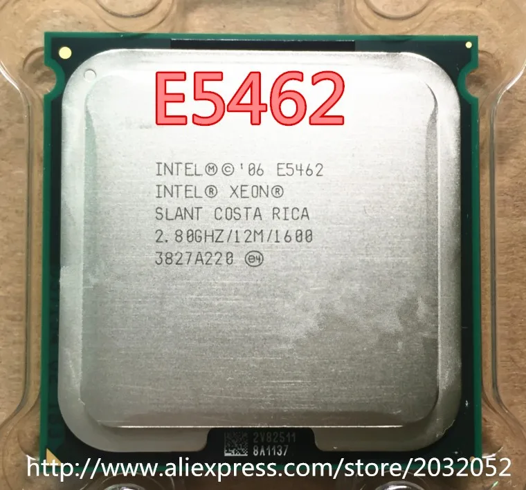 Процессор Intel Xeon E5462 2,8 ГГц/12 м/1600, близкий к LGA771 Core 2 Quad Q9550 cpu(работает на материнской плате LGA 775, 2 штуки бесплатно