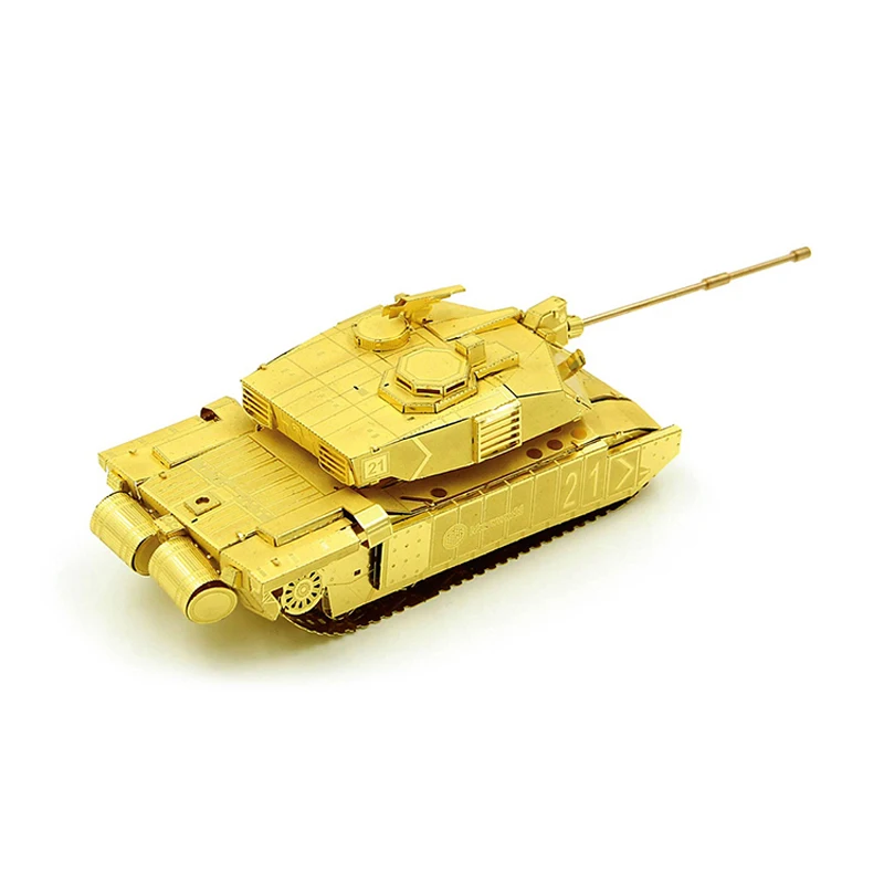 Микромир модели FV 4034 challenger2 бак модель DIY лазерной резки головоломки модель танк 3d металлические головоломки Игрушечные лошадки для взрослых подарки