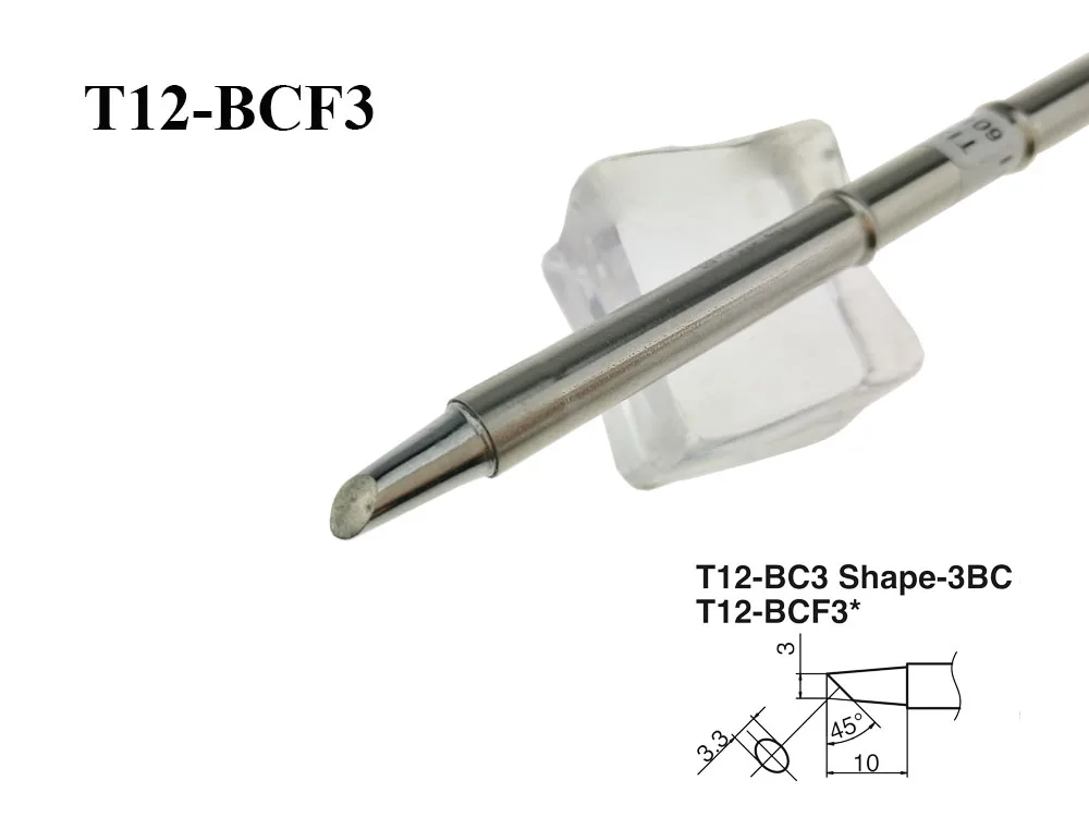 KSGER T12-BCF3 Electronic Soldering Tips 220v 70W Solder Iron FX-951 Soldering Station Welding Tools T12 Handle Lead-Free (13)