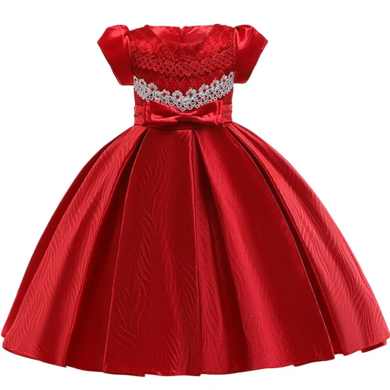 Бальные платья для девочек с 3D аппликацией цветами вечерние принцессы на день