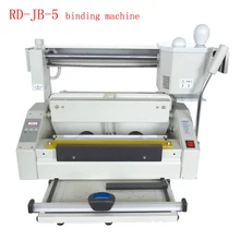 RD-JB-5 Desktop Hot melt glue binding machine booklet maker glue book binding machine glue book binder machine