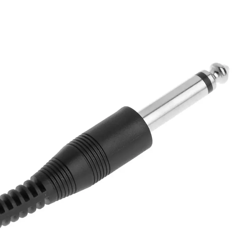 6,35 мм штепсельная Вилка для подключения к разъему PC Flash Sync Cable с винтовым замком для триггера студийный светильник-труба