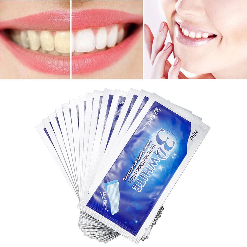 1 пара/14 пар Pro полоски для отбеливания зубов отбеливание белее Whitestrips оральный зубов Уход полоски для отбеливания зубов