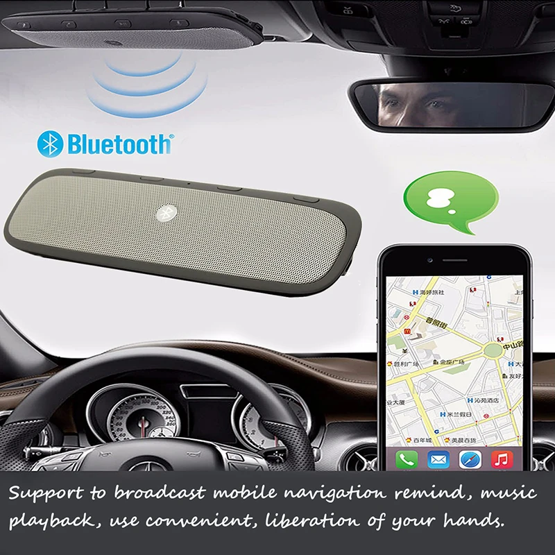 LENTAI 1 комплект Bluetooth автомобильный динамик телефон беспроводной для Ford Focus 2 3 Fiesta