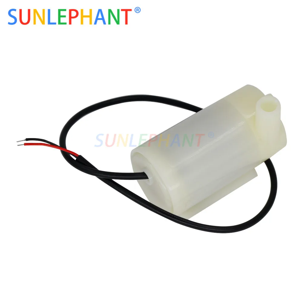 

Mini Micro Submersible Water Pump 100L/H DC 3V Low Noise Brushless Motor Pump horizontal vertical