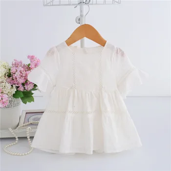

Baby Girl Dress lace infant baptism birthday party Dresses Toddler Girls Clothes purple white 0-2T