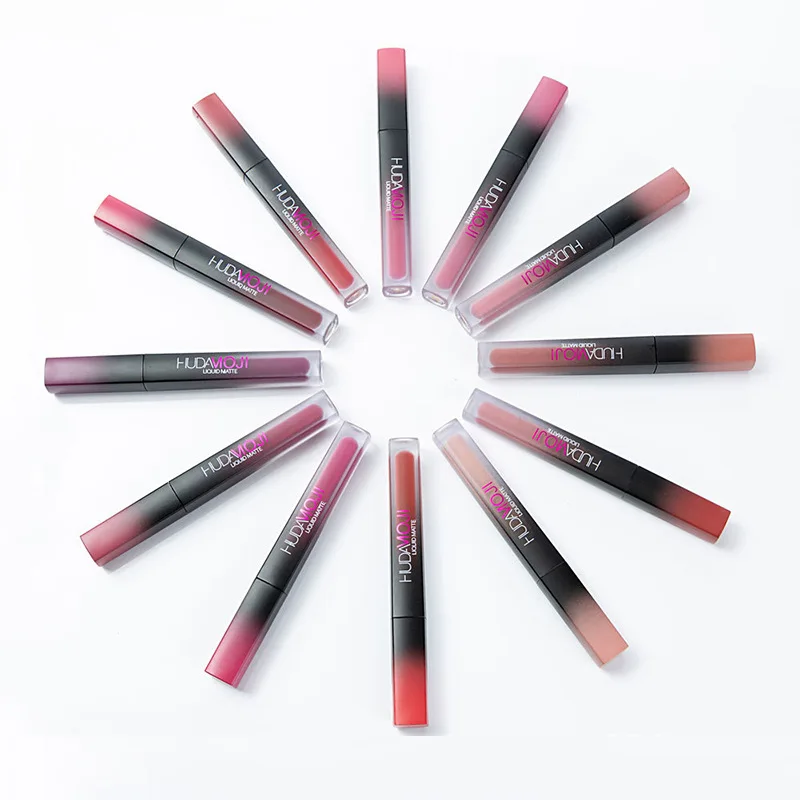 2019 New Matte Velvet 12 Nude Lip Gloss Set Liquid Long-lasting Waterproof Lipstick Makeup Cosmetics Set 2019 New Matte Velvet 12 Nude Lip Gloss Set Liquid Long-lasting Waterproof Lipstick Makeup Cosmetics Set