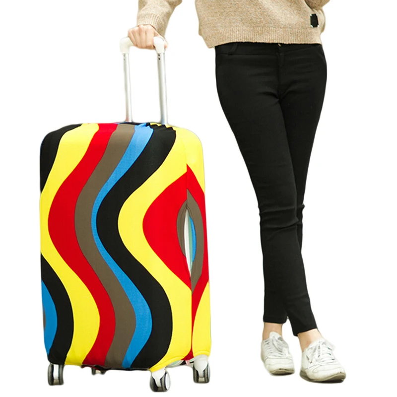 Модный Дорожный Чехол для багажа, защитный чехол, чехол на колесиках, Чехол для багажа, пылезащитный чехол для 18-30 дюймов