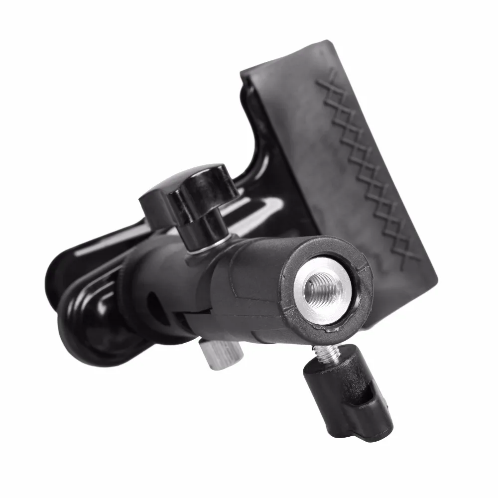 Reflector Clamp Clip Holder Light Stand Attachment 14 to 38 Screw Mount Swivel Adapter For Photo Studio Reflector & Background (5)