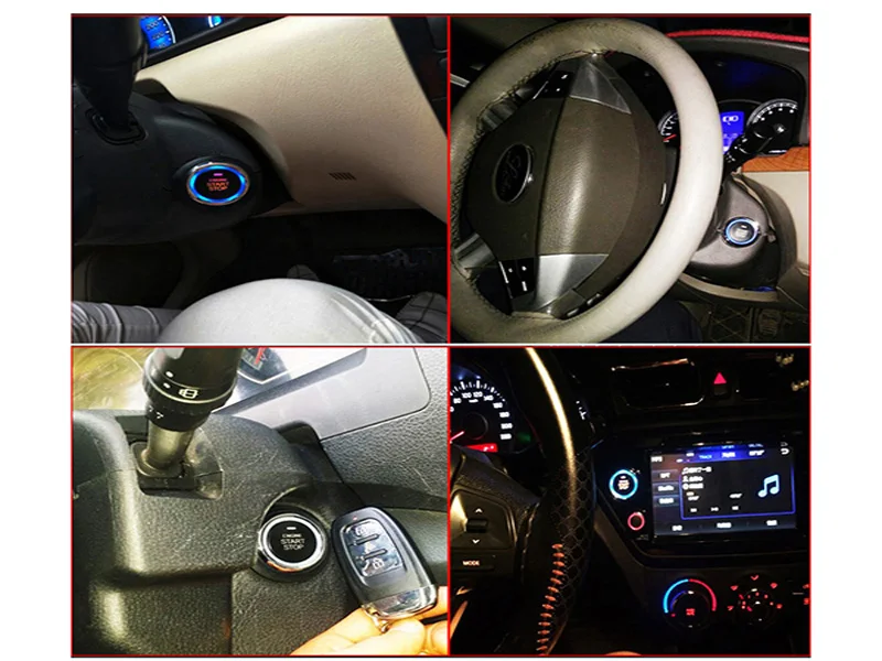 Universal CarVehicle Keyless Entry System With Control the car by mobile phone automatically(Use APP) MP913