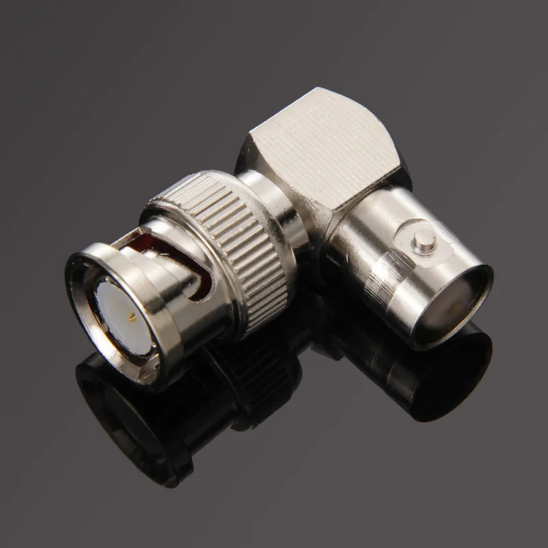 Pro Electrical Accessories BNC Male to BNC Female Jack in Series Right Angle RF Adapter Connector CCTV Terminals цена Pro Electrical Accessories BNC Male to BNC Female Jack in Series Right Angle RF Adapter Connector CCTV Terminals цены онлайн