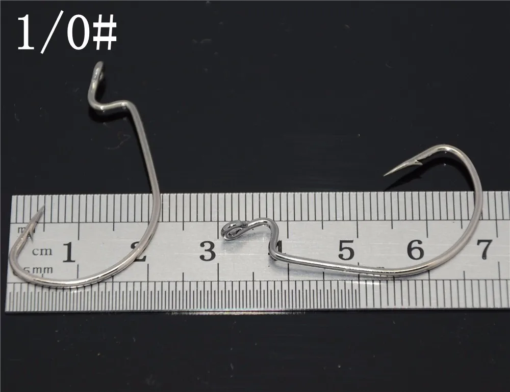 10 шт. Смещенный крючок из углеродистой стали рыболовные крючки джиг Кривошип большой бас крючок свинец джиг голова Кривошип колючий крючок для мягкой рыболовной приманки