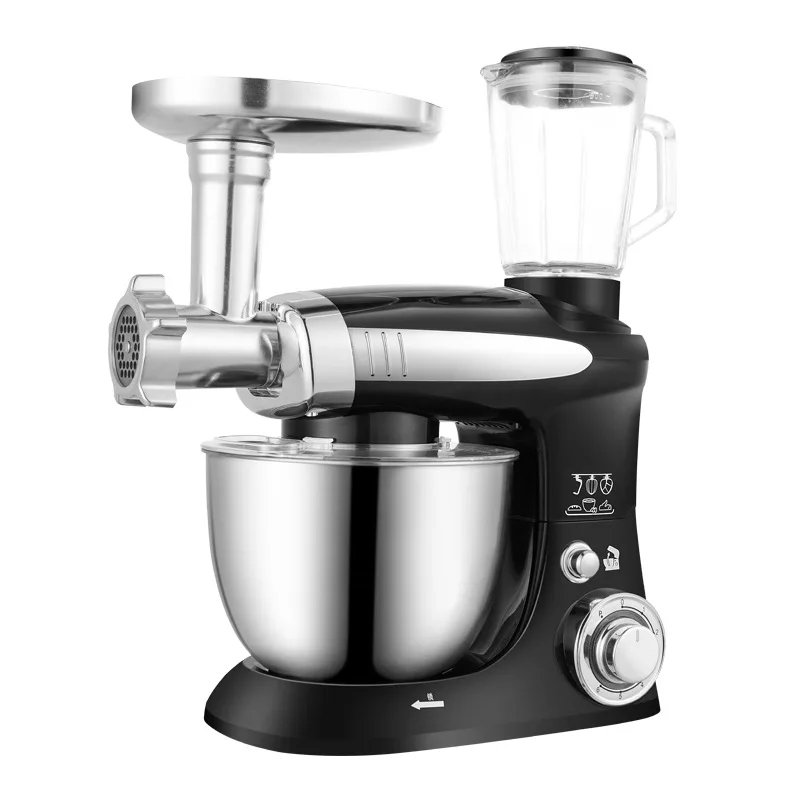 

Blender Mikser 4L 1000W Kitchen Electric Food Stand Mixer Egg Whisk Dough Cream Blender Juicer Meat Grinder Mincer Batidora