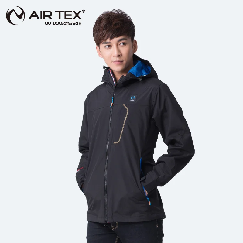 

AIR TEX 2018 New Mens Hiking Jackets Waterproof Softshell Trekking Climbing Coat Spring Autumn Male Outdoor Rain Clothing